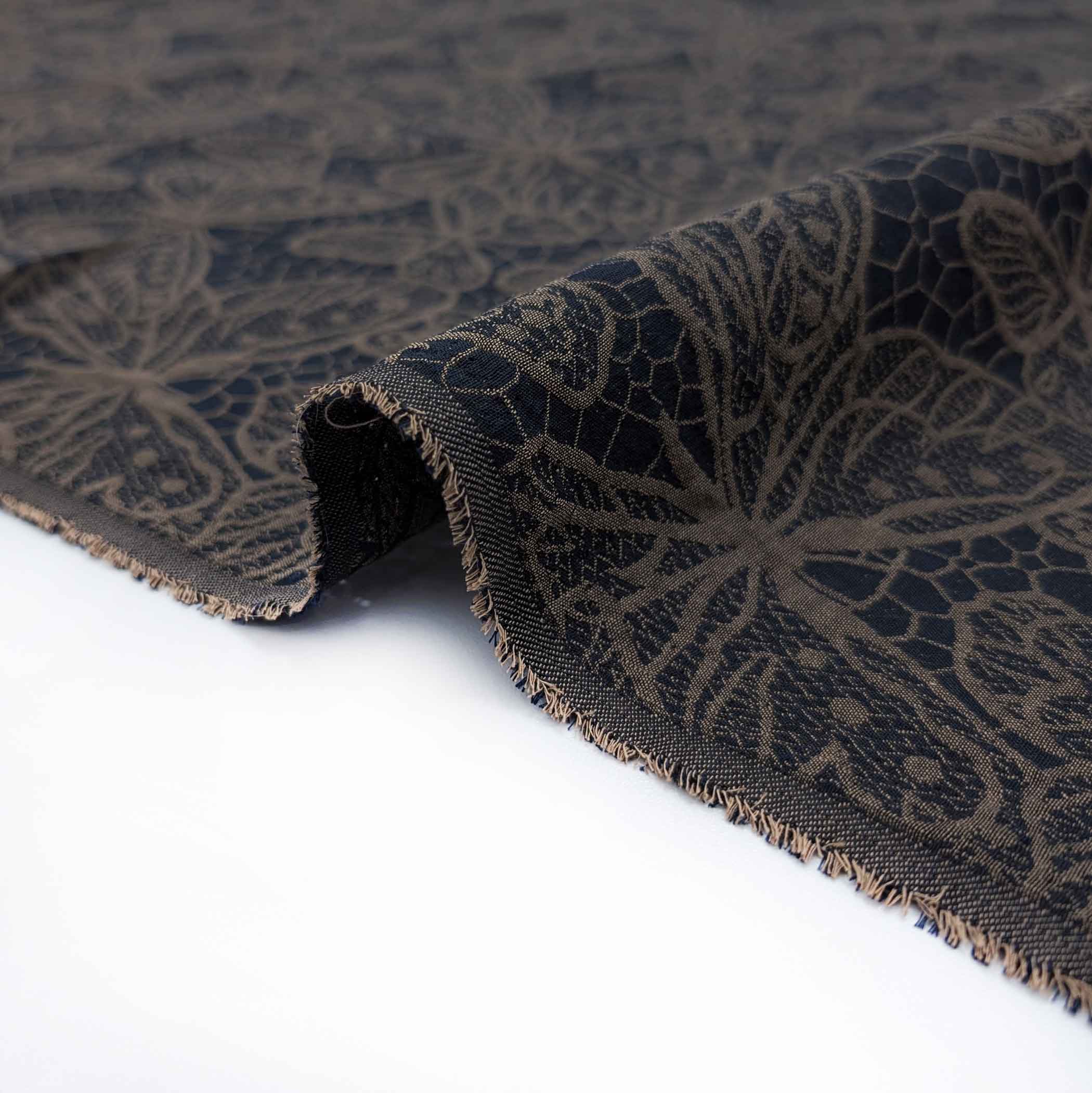 پارچه ژاکارد کتان 242 رنگ 2 