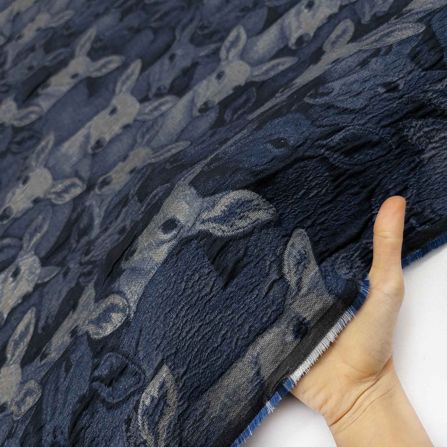 پارچه ژاکارد کتان 243 رنگ 3 