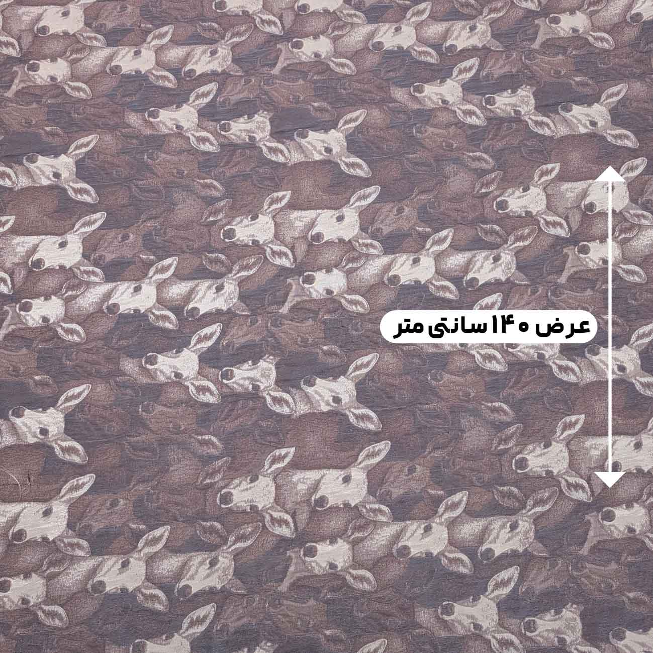 پارچه ژاکارد کتان 243 رنگ 4 