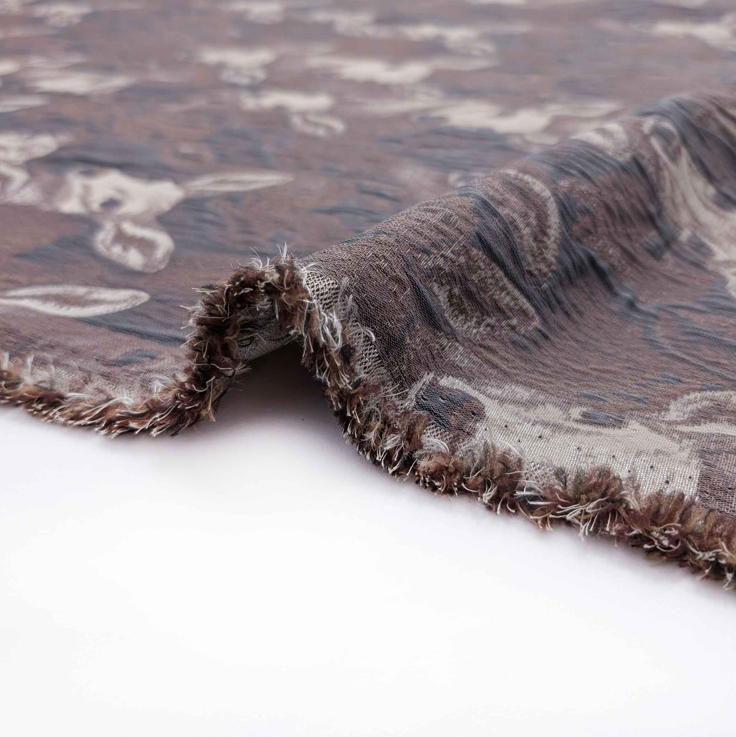 پارچه ژاکارد کتان 243 رنگ 4 