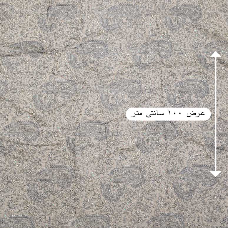 پارچه ابریشم سوزن دوزی هندی رنگ 1-4 
