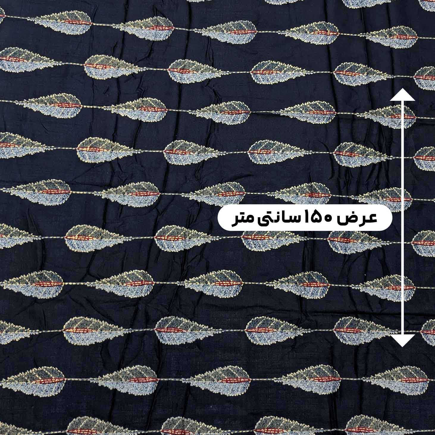 پارچه نخی باتیک هندی طرح 12 رنگ 12-1 