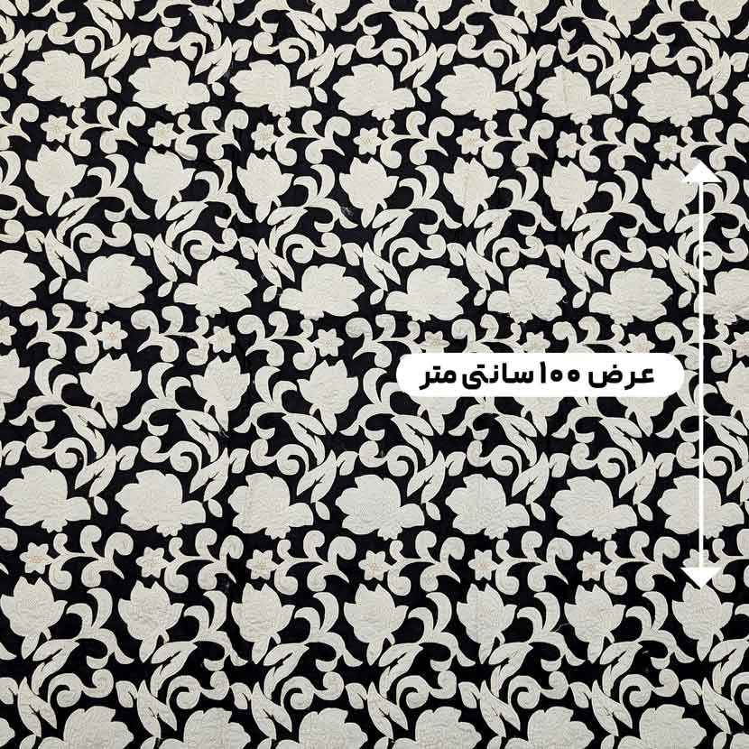 پارچه لینن سوزن دوزی هندی 154 رنگ 154-1 
