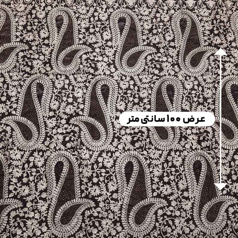 پارچه مخمل سوزندوزی هندی رنگ 209-6 
