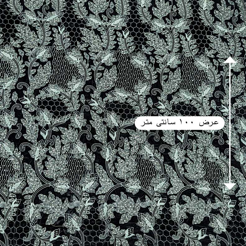پارچه مخمل سوزندوزی هندی رنگ 207-7 