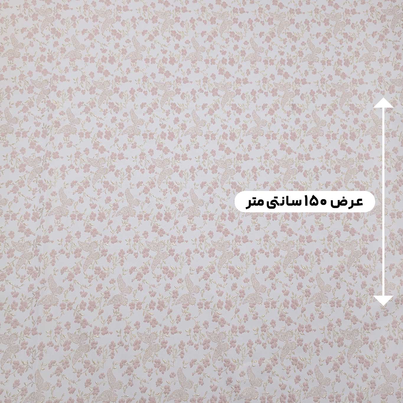 پارچه ژاکارد پنبه لمه 2032 رنگ 102-6 