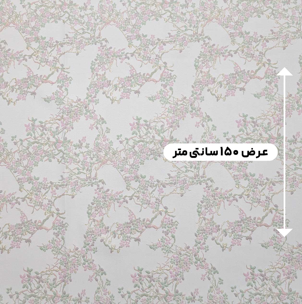 پارچه ژاکارد پنبه لمه 2033 رنگ 102-31-4 