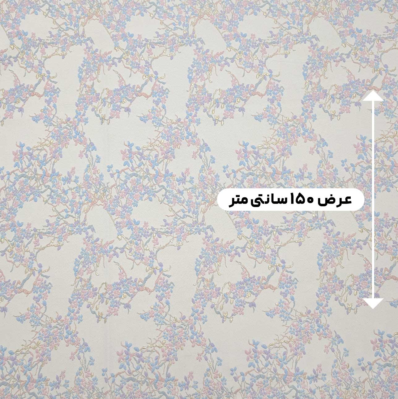 پارچه ژاکارد پنبه لمه 2033 رنگ 102-31-59 