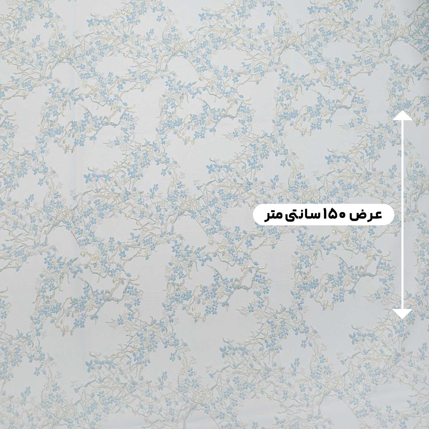 پارچه ژاکارد پنبه لمه 2033 رنگ 102-5-29 