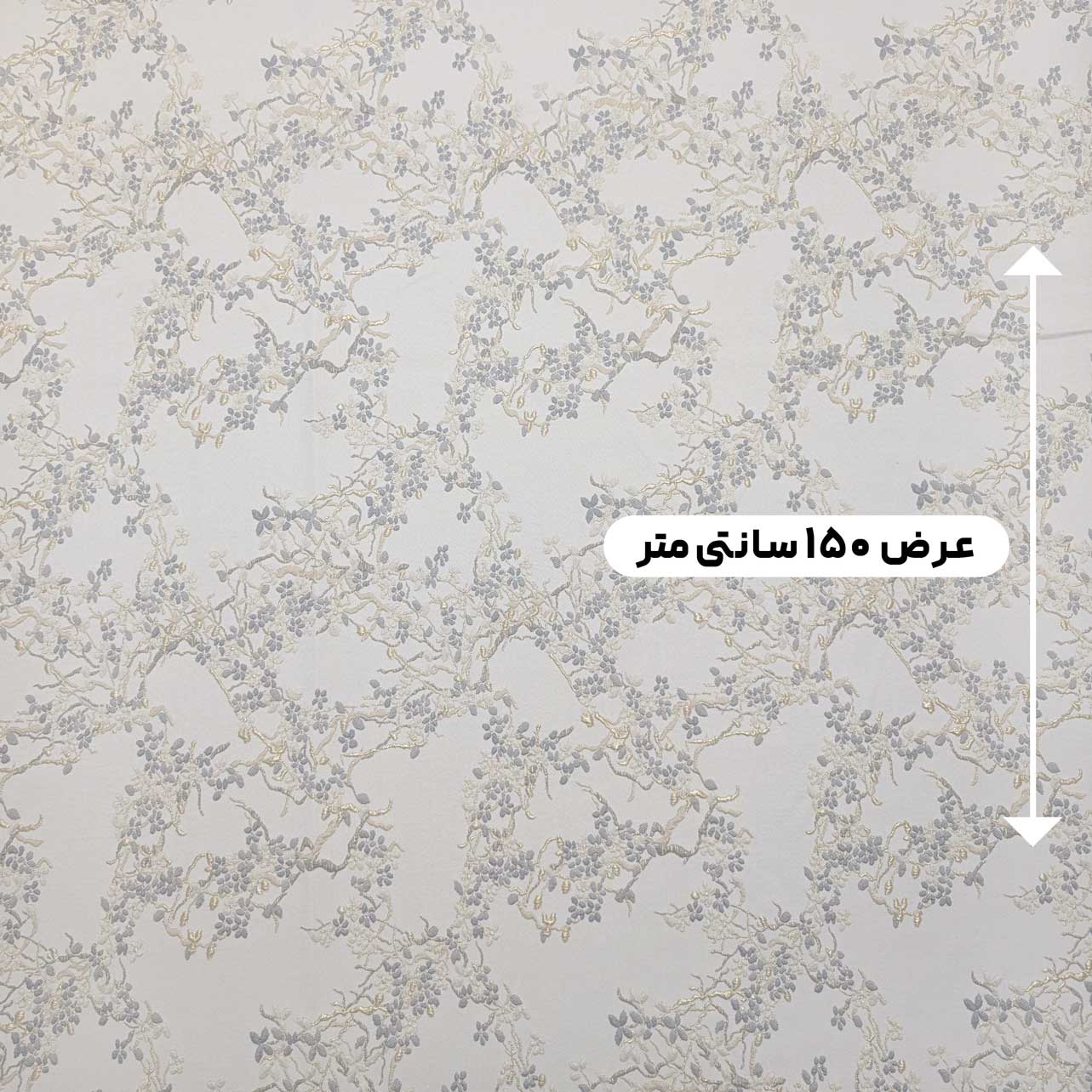 پارچه ژاکارد پنبه لمه 2033 رنگ 102-18-29 