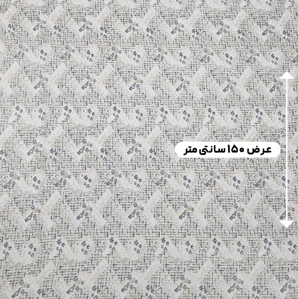 پارچه ژاکارد پنبه لمه 2034 رنگ 102-17 
