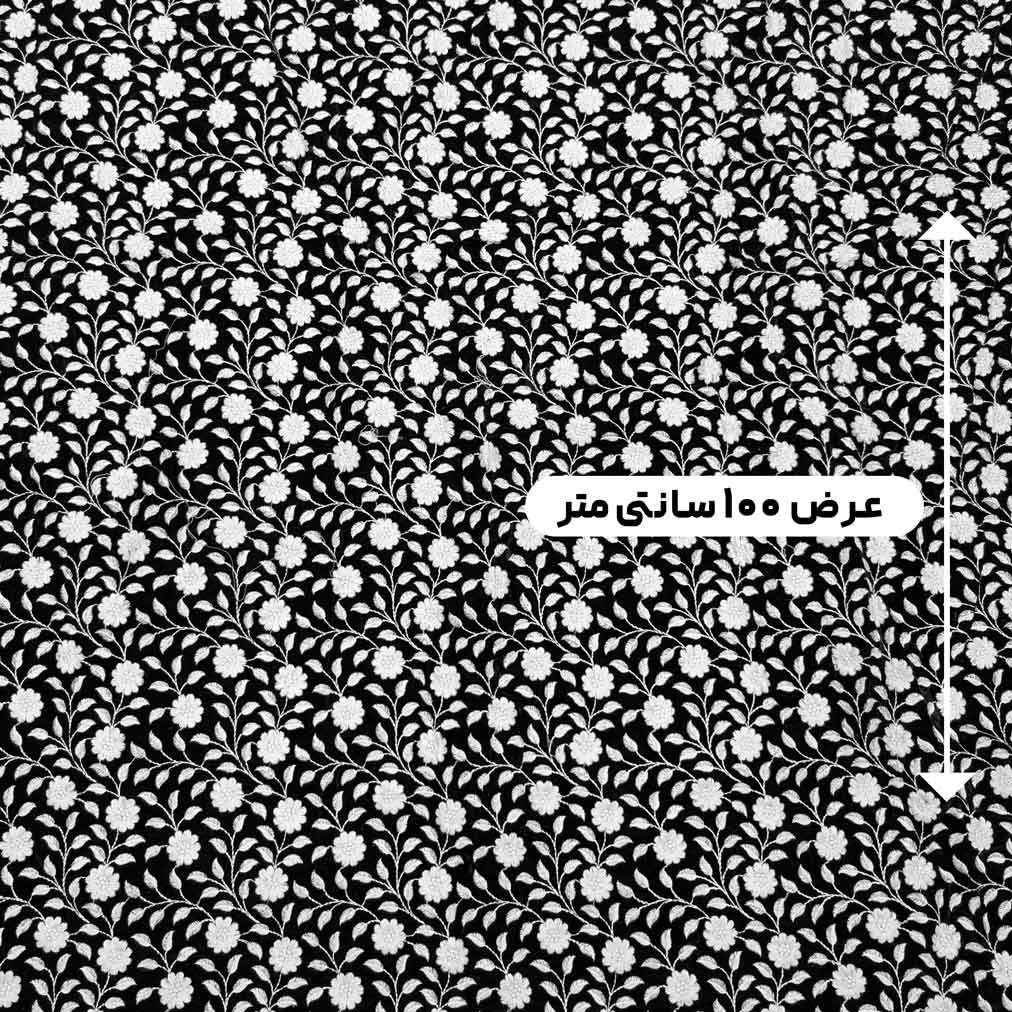 پارچه مخمل سوزندوزی هندی رنگ 190-1 