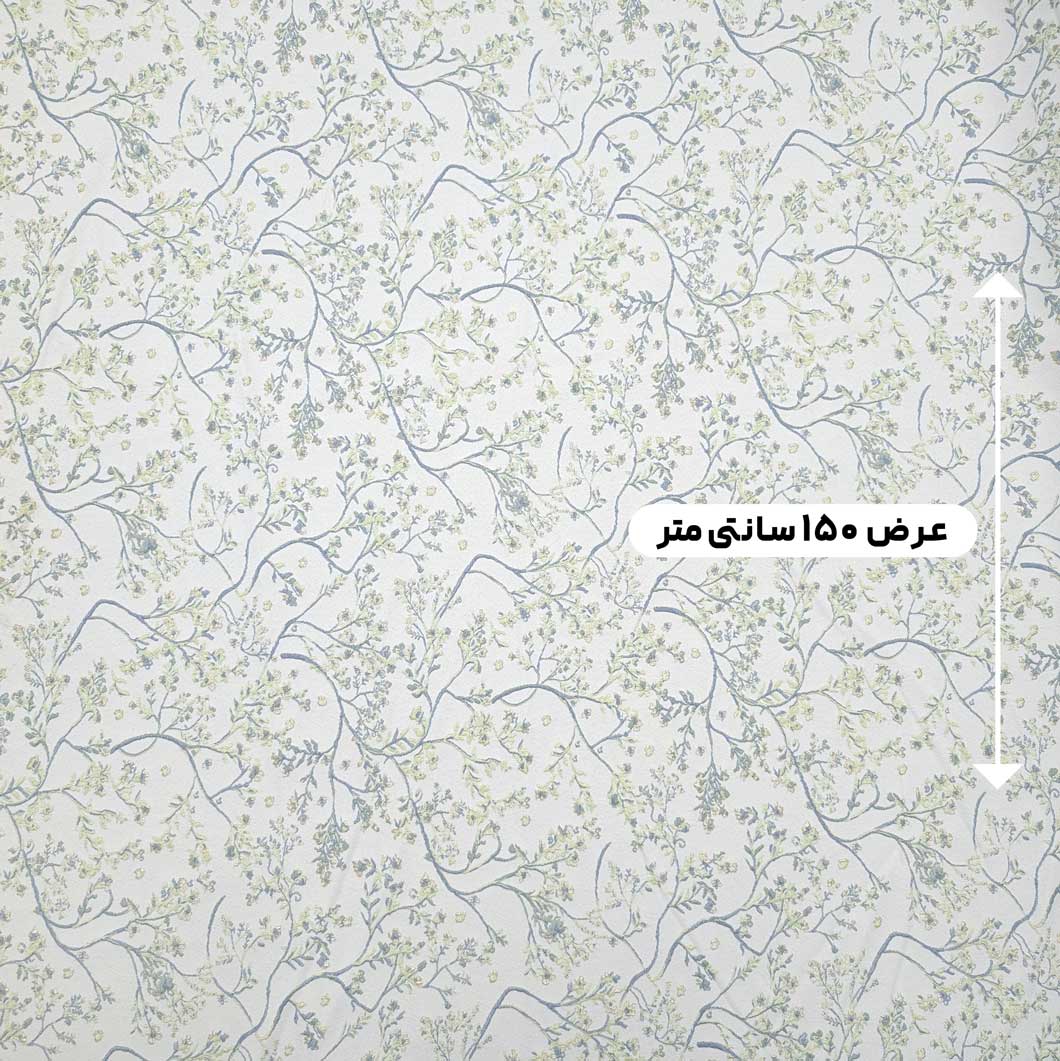 پارچه ژاکارد پنبه لمه 2038 رنگ 102-38-16 