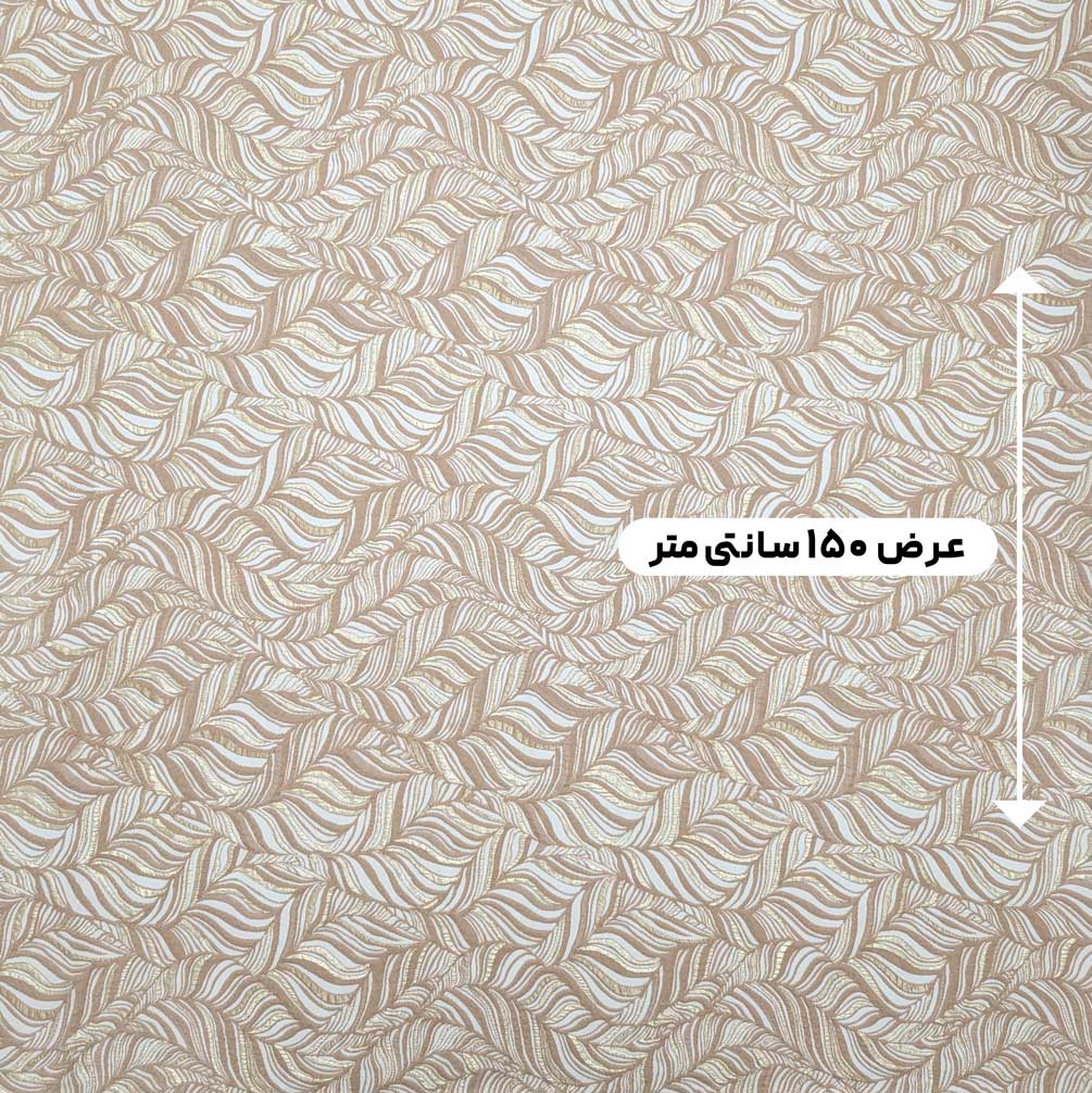 پارچه ژاکارد پنبه لمه 2039 رنگ 102-36 