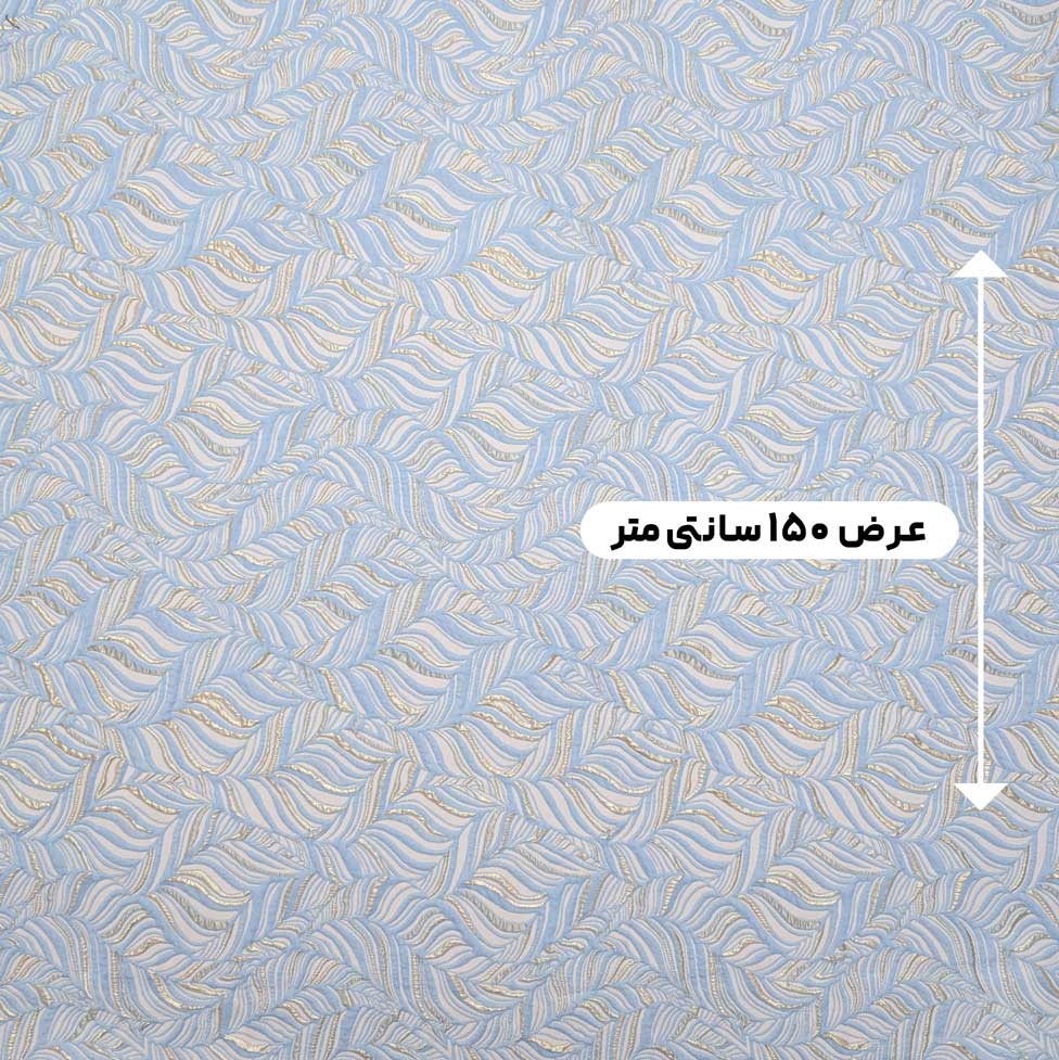 پارچه ژاکارد پنبه لمه 2039 رنگ 102-59 