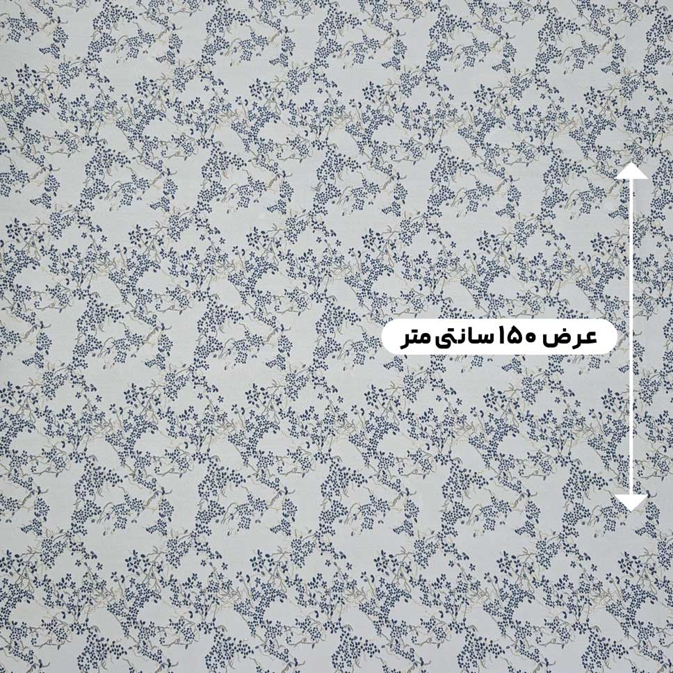 پارچه ژاکارد پنبه لمه 2035 رنگ 102-30 