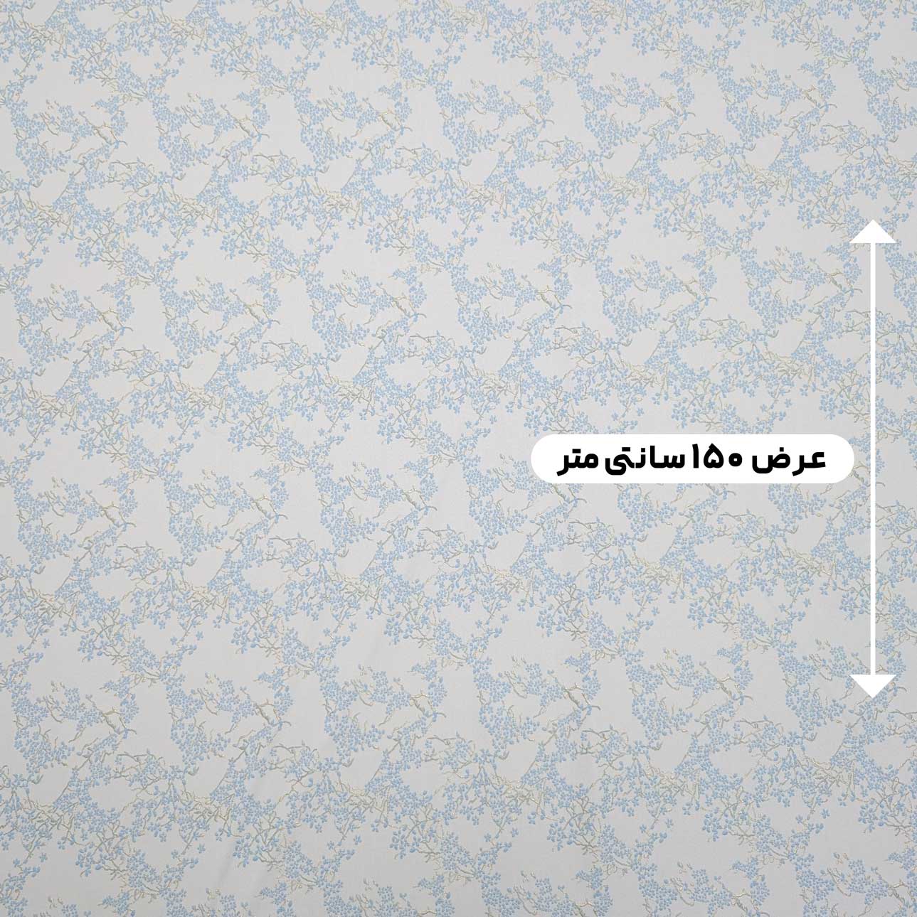پارچه ژاکارد پنبه لمه 2035 رنگ 102-59 