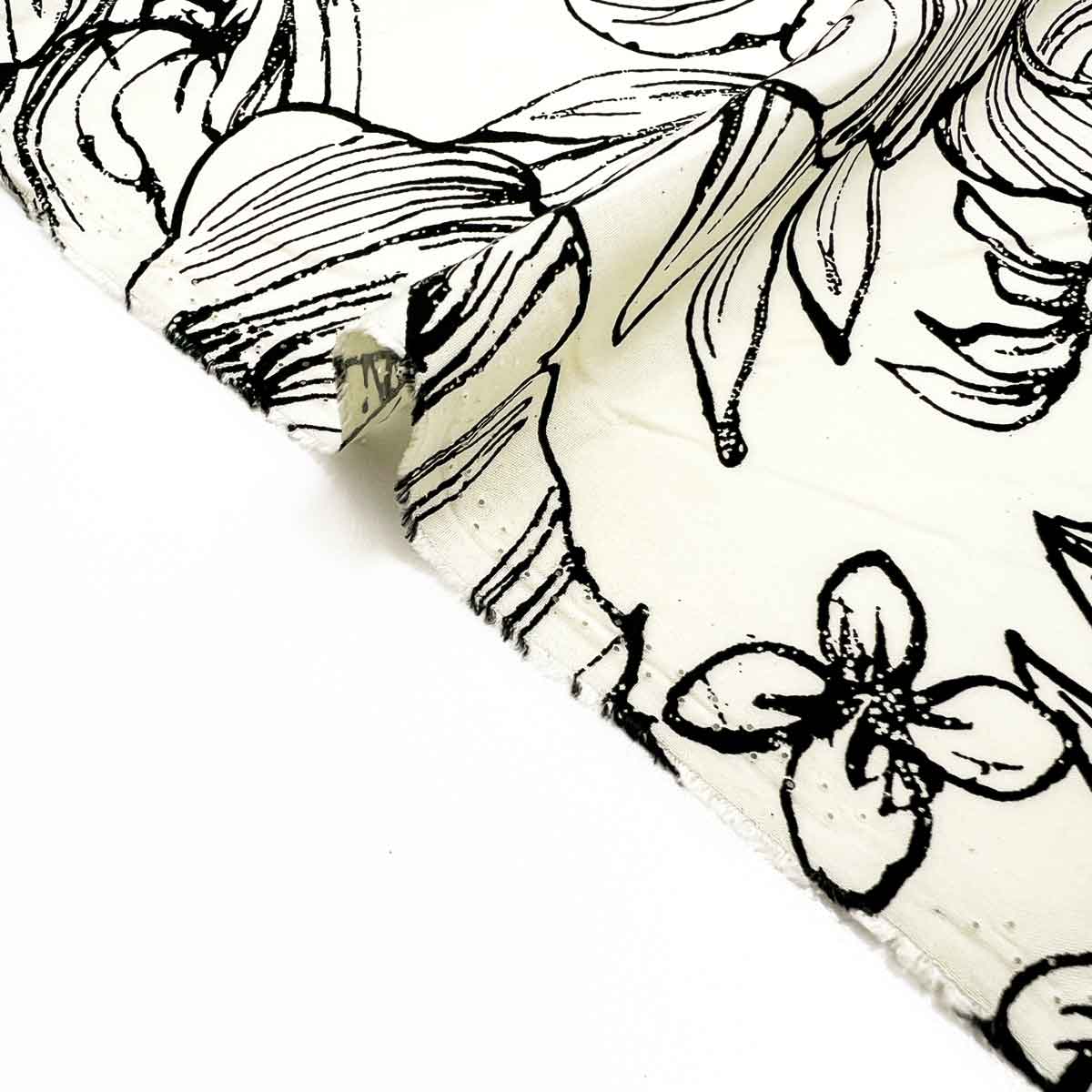 پارچه نخی گلدار رنگ 849-2 