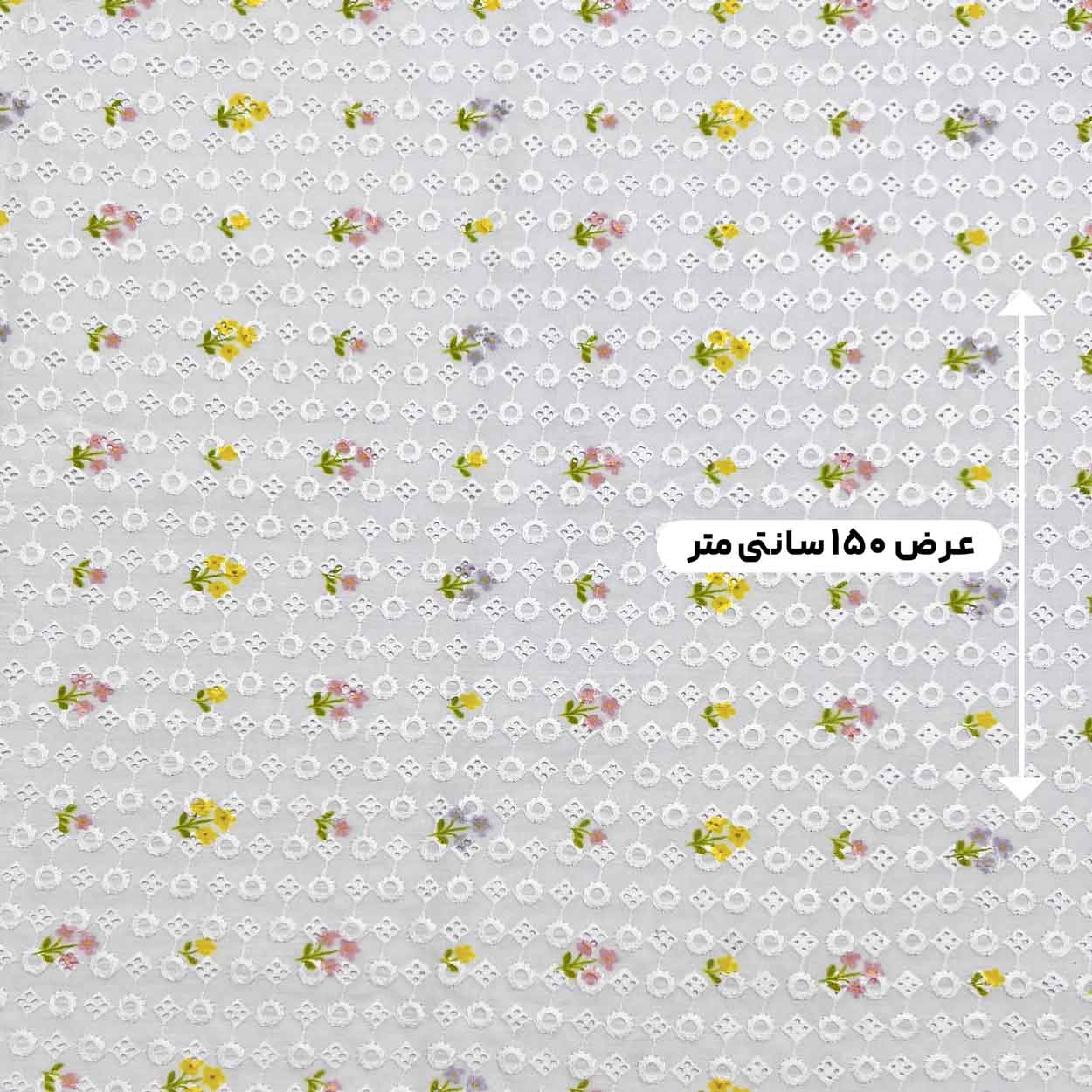 پارچه وال خامه دوزی پرینت رنگ 426 