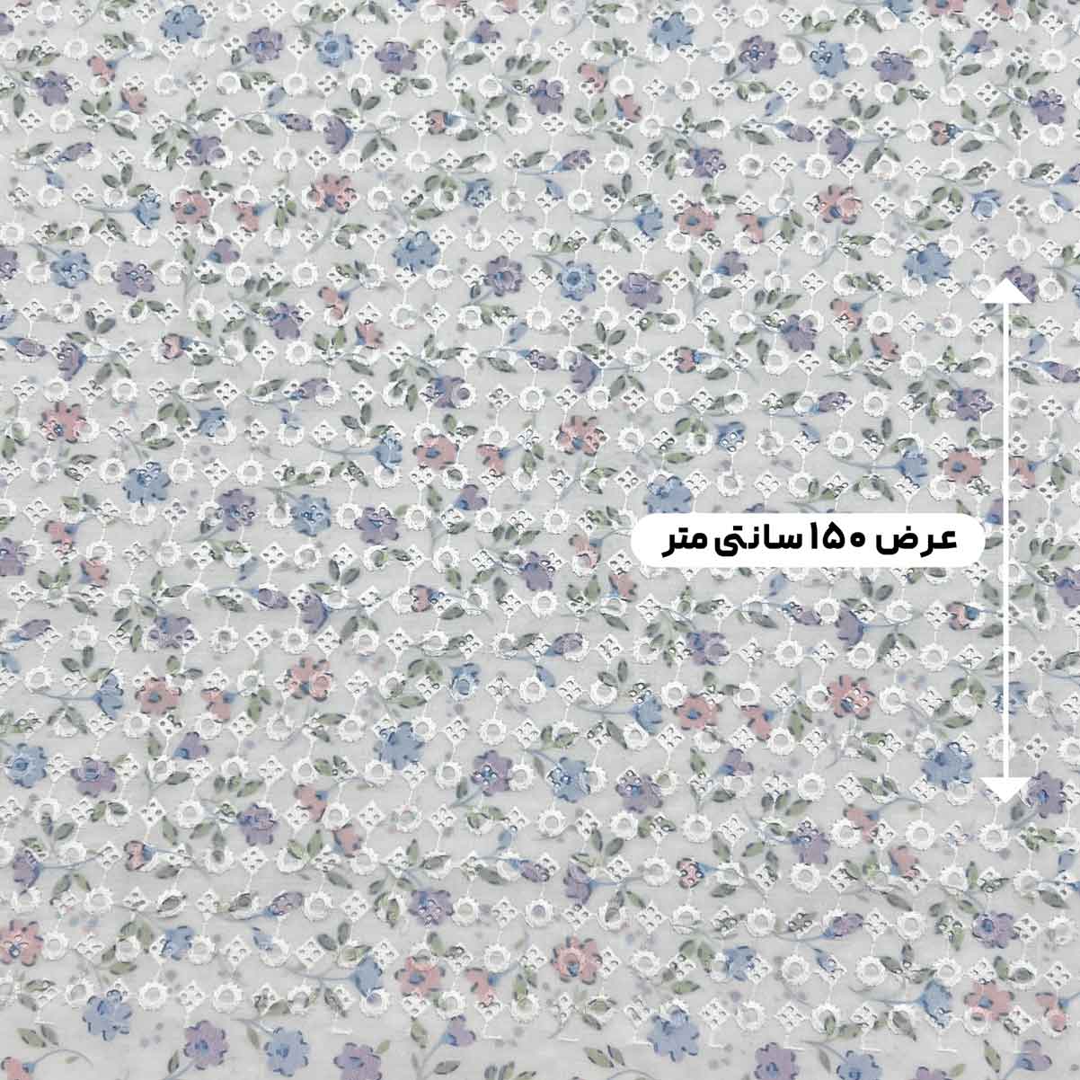 پارچه وال خامه دوزی پرینت رنگ 427 
