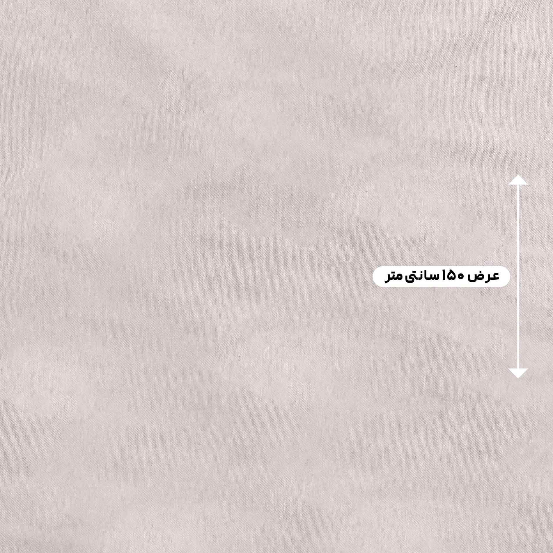 پارچه کتان سیلک ساده رنگ صدفی 