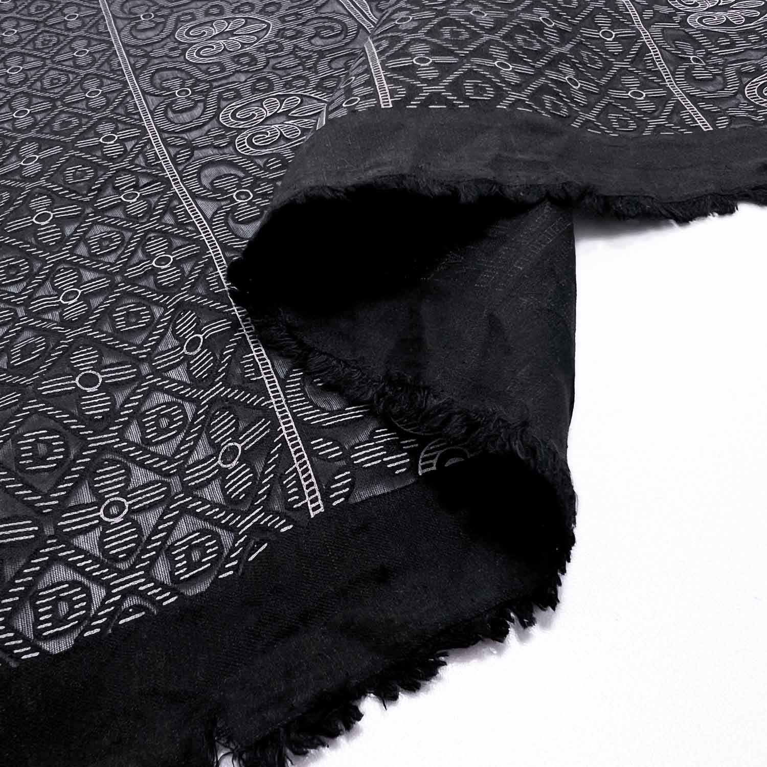 پارچه یاخما ارگانزا ترک رنگ طوسی 