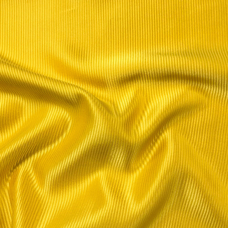 پارچه استات لاینر رنگ 4 زرد قناری 