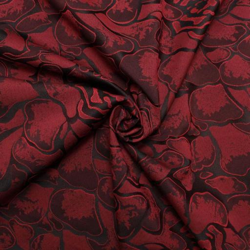 ژاکارد تافته آدرینا رنگ آلبالویی 