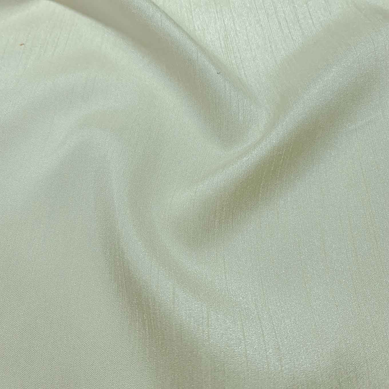 تافته پشت ساتن رنگ شیری 