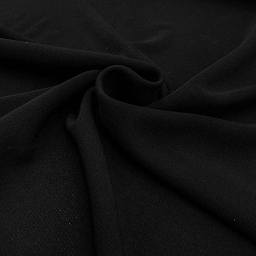 کرپ استرچ کنکورد رنگ مشکی 