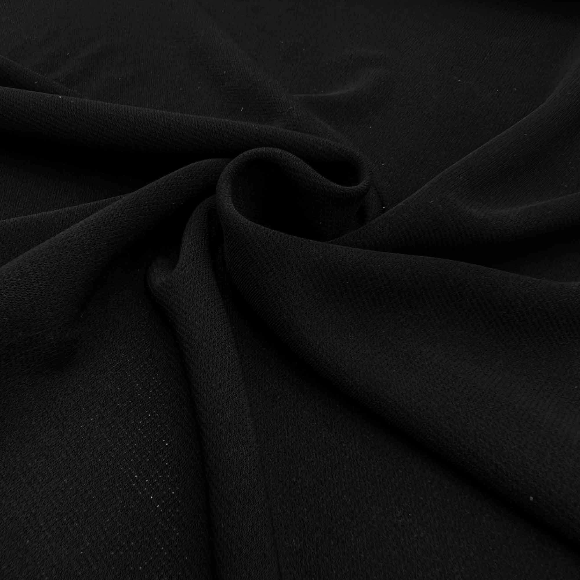 کرپ استرچ کنکورد رنگ مشکی 