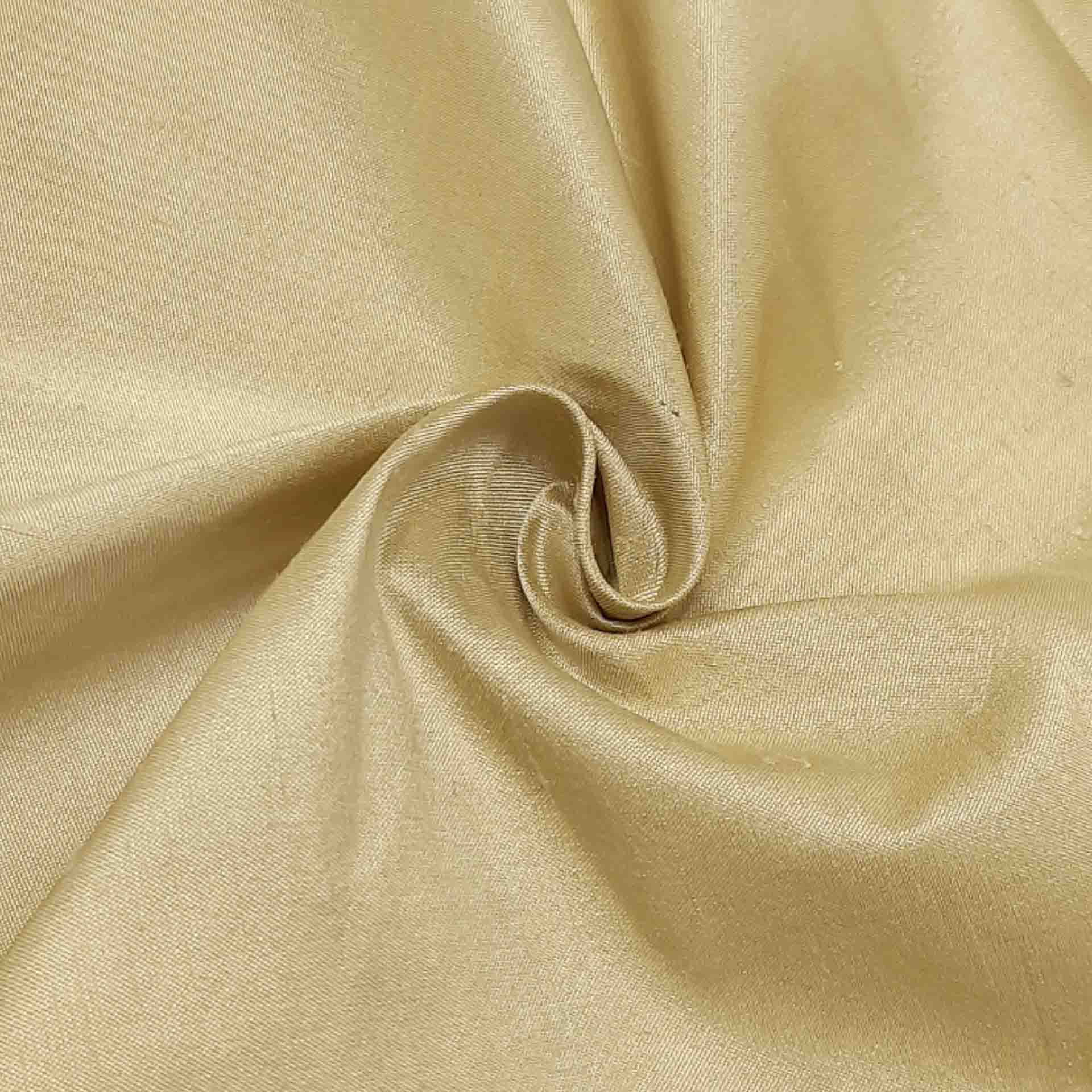 پارچه ابریشم خام رنگ طلایی کبود 