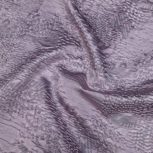 پارچه ژاکارد تافته لیراز رنگ بنفش کبود 