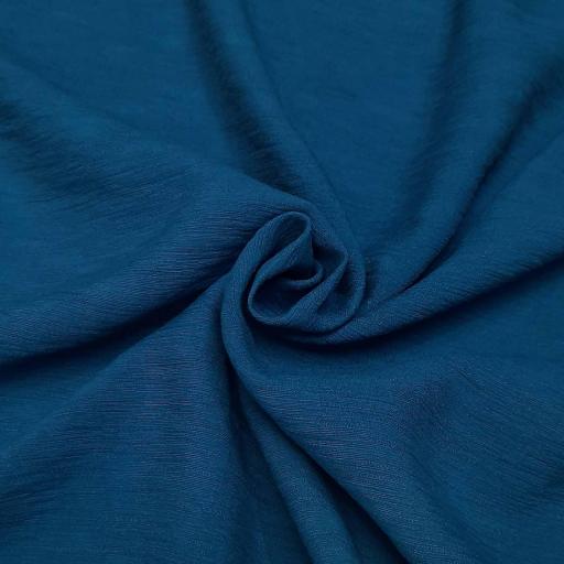 پارچه وال کریستال ساده رنگ آبی کبالت 