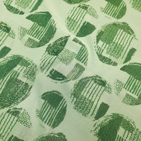 پارچه ژاکارد سیملی آرتیمیس رنگ سبز 