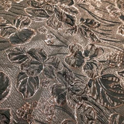 پارچه ژاکارد تافته ترک دان رنگ طلایی کبود 