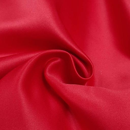 پارچه ساتن آمریکایی رنگ 71 سوپر قرمز 