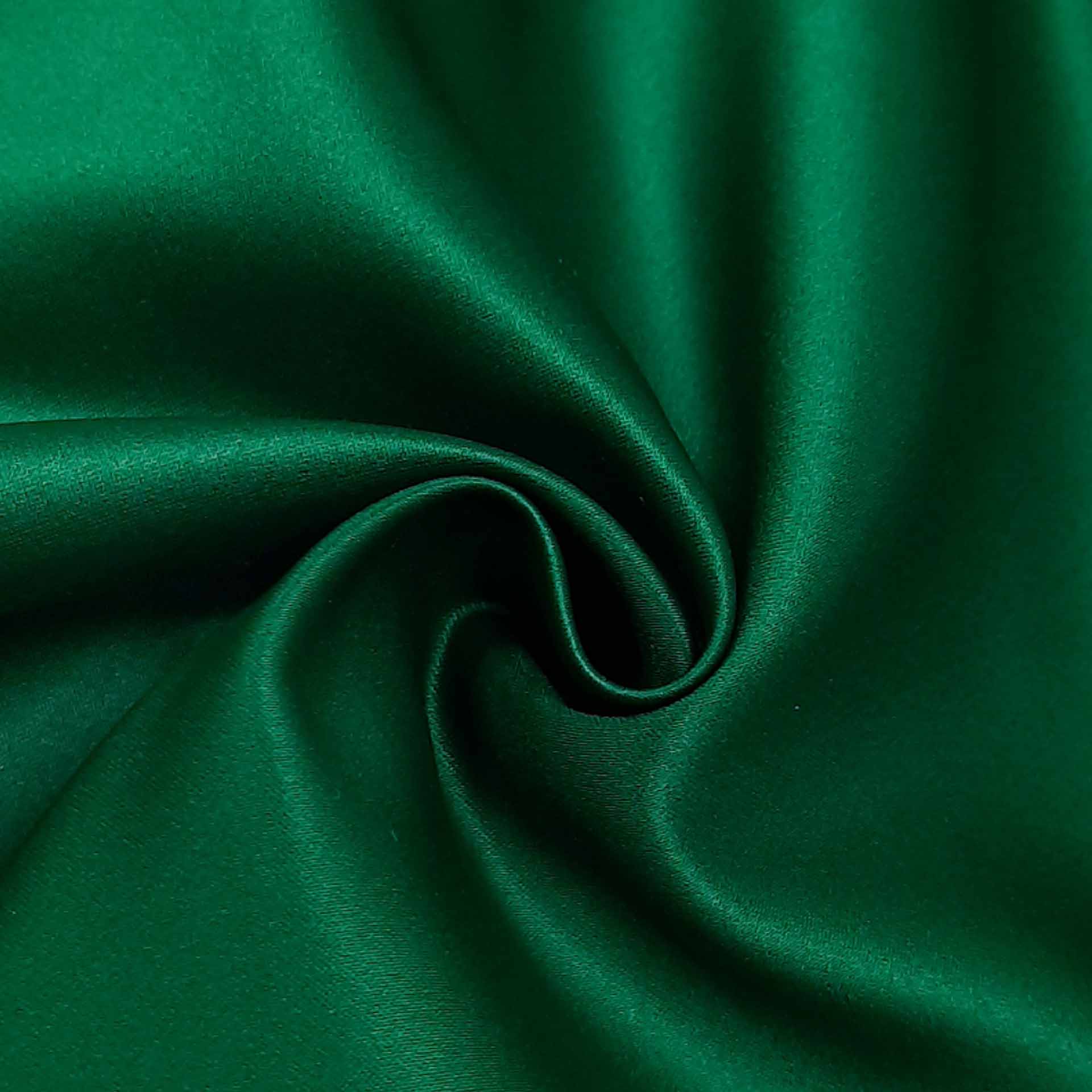 پارچه ساتن آمریکایی رنگ 74 سبز کاجی 