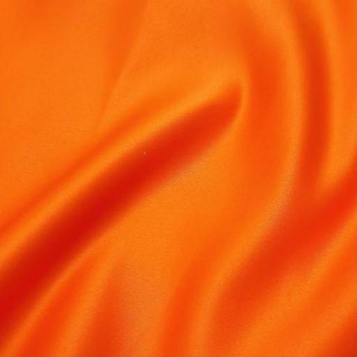 پارچه ساتن آمریکایی رنگ نارنجی A19 