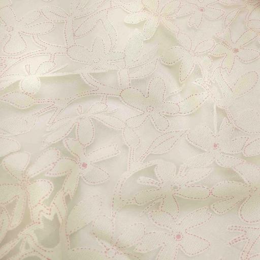 پارچه ژاکارد ارگانزا ترک آنوش رنگ 863