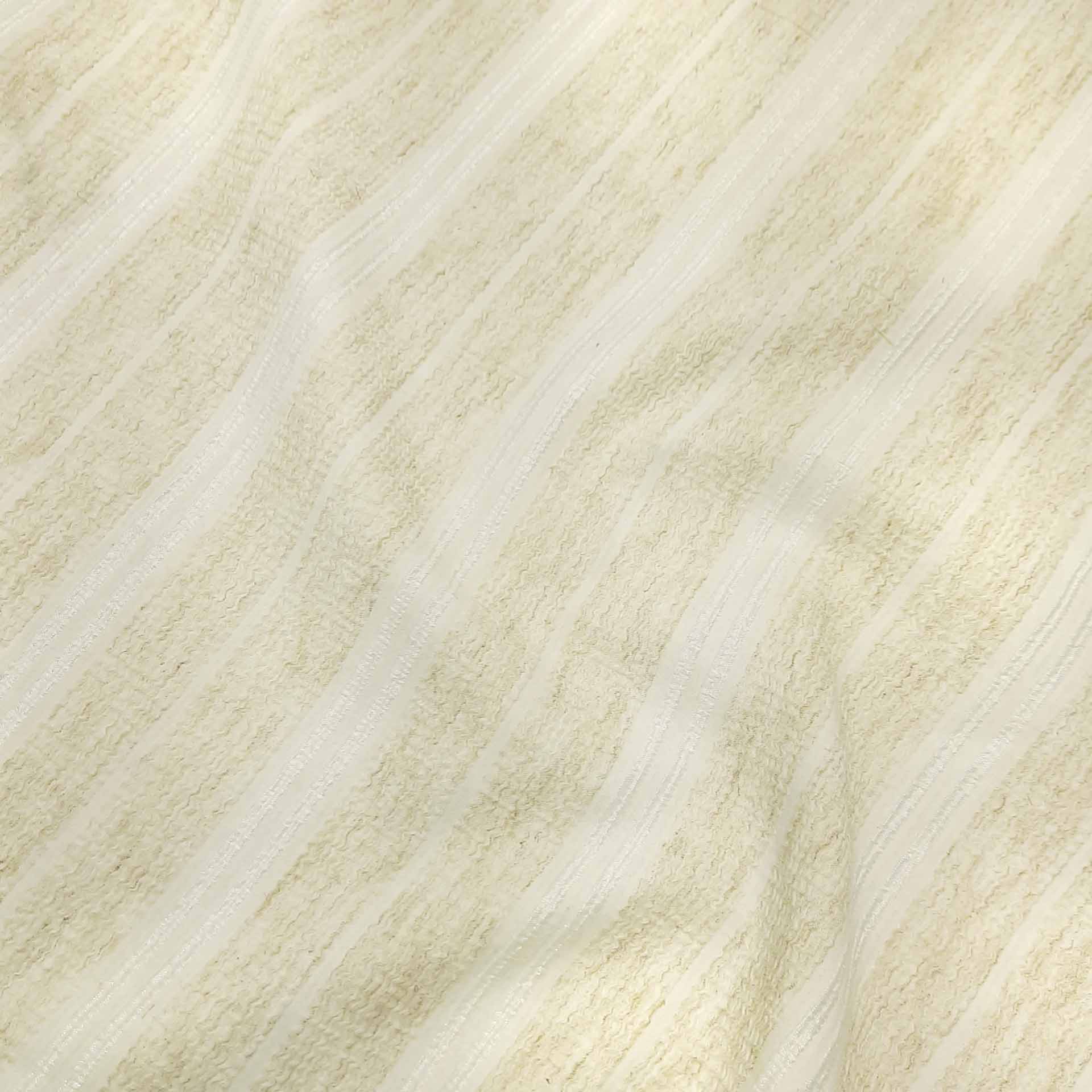 پارچه ژاکارد ویسکوز سامدف رنگ استخوانی 