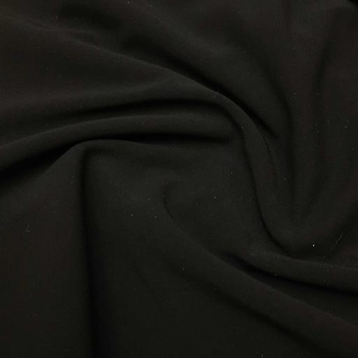 پارچه کرپ لنوین رنگ مشکی 