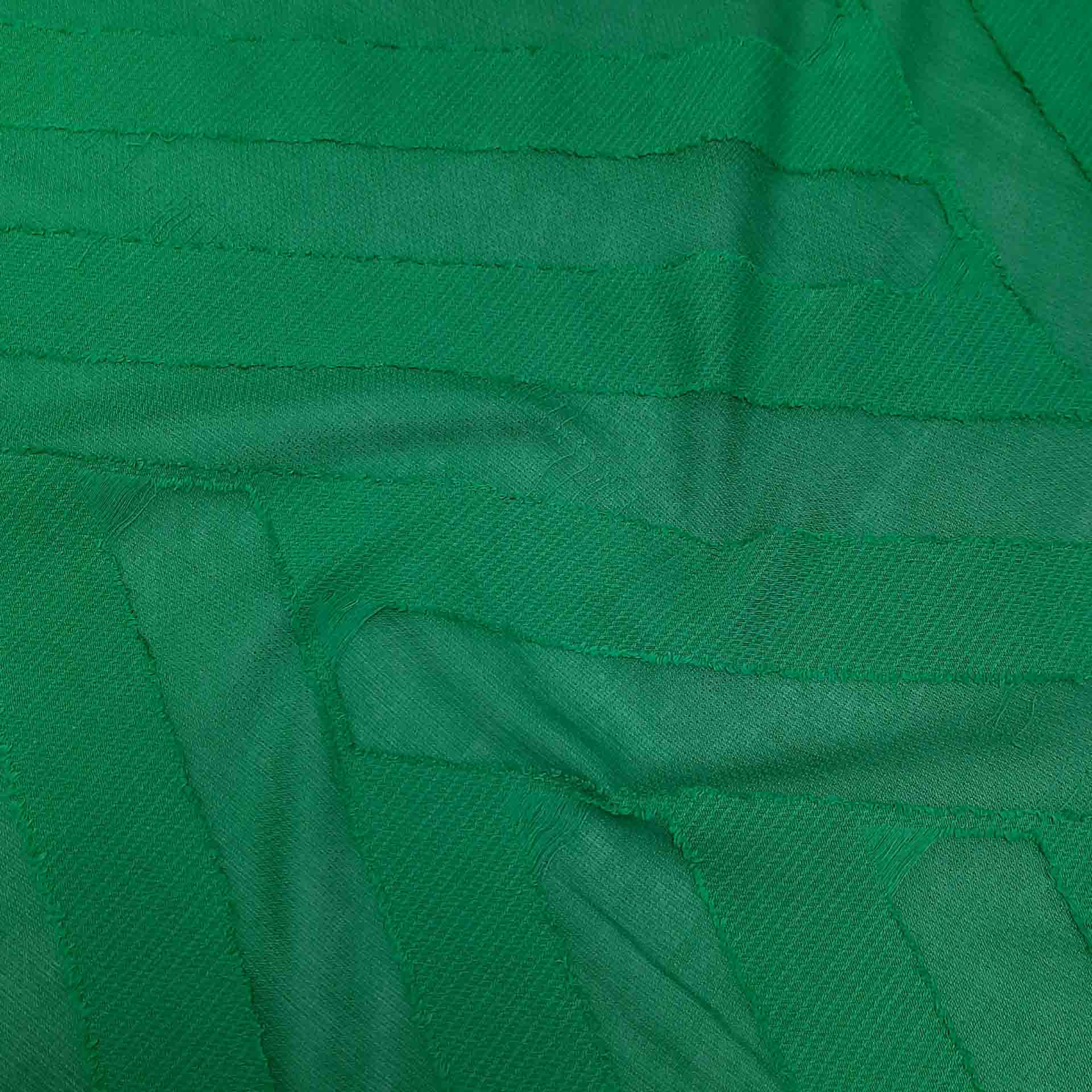پارچه ژاکارد کسمه رنگ سبز 