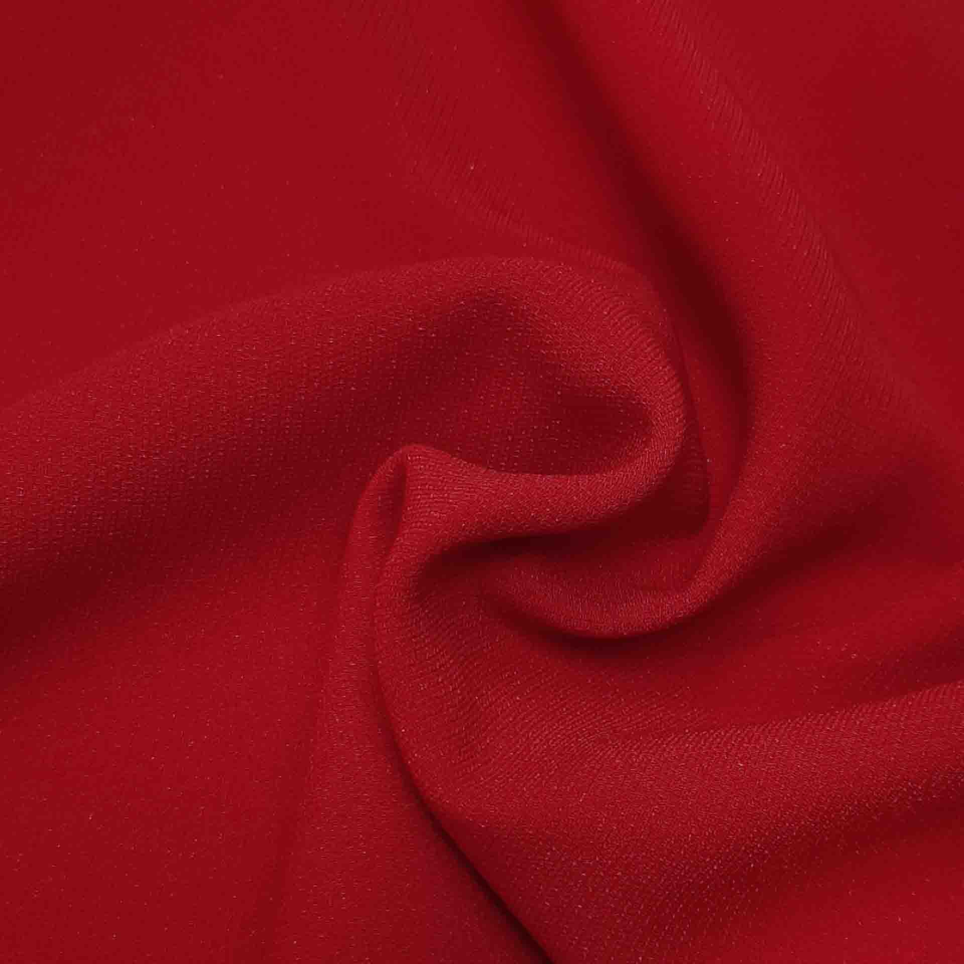 پارچه کرپ کنزو لمه رنگ 7 قرمز 