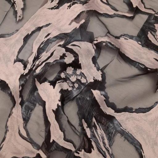 پارچه ژاکارد ارگانزا ترک چانیول رنگ پیازی