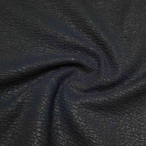 پارچه ژاکارد لمه ترک استفانو رنگ سرمه ای 