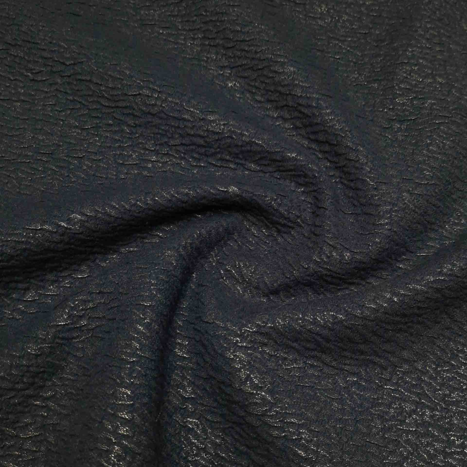 پارچه ژاکارد لمه ترک استفانو رنگ سرمه ای 