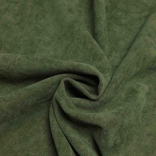 پارچه بوکله ساده رنگ سبز 