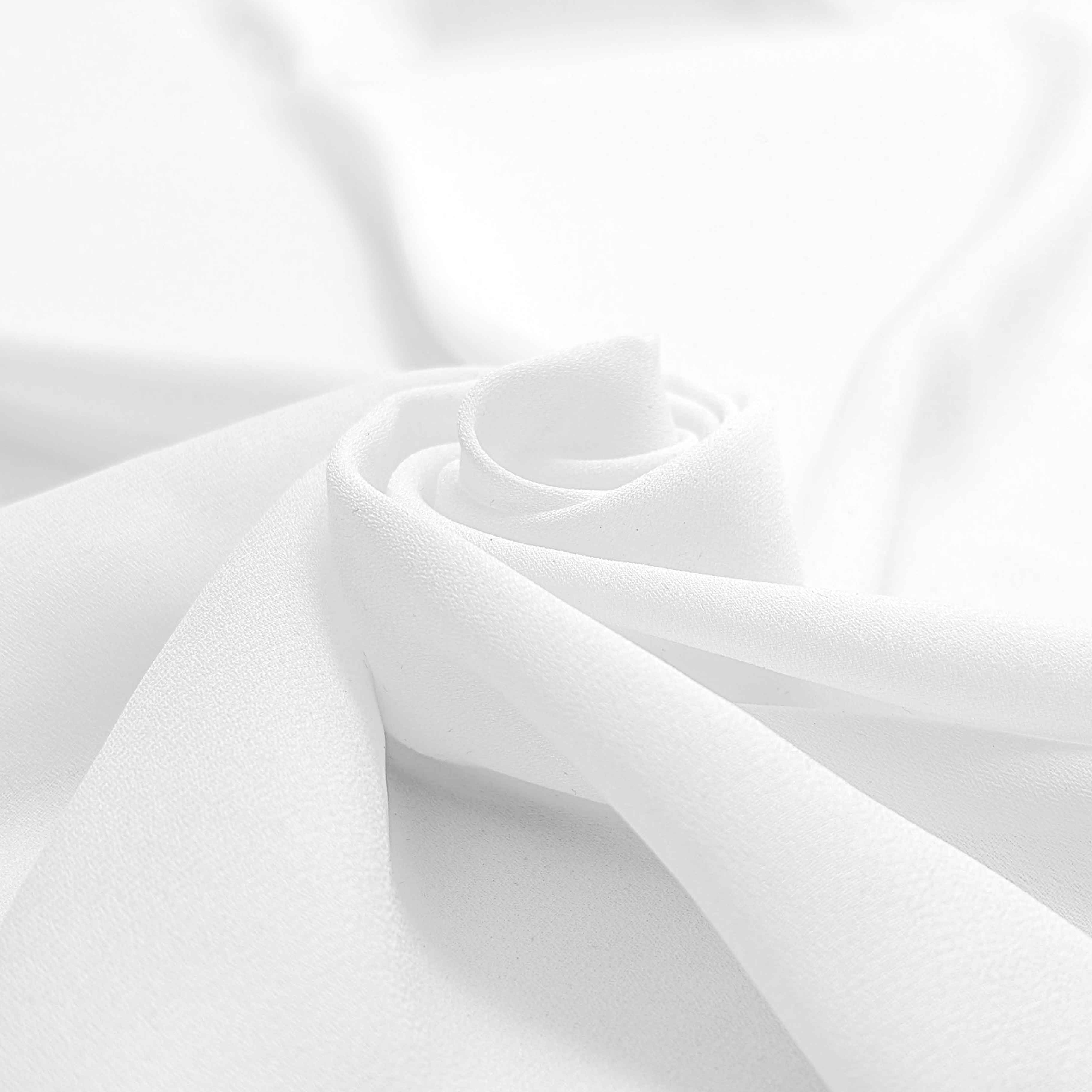 پارچه کرپ حریر ساده رنگ آفوایت 