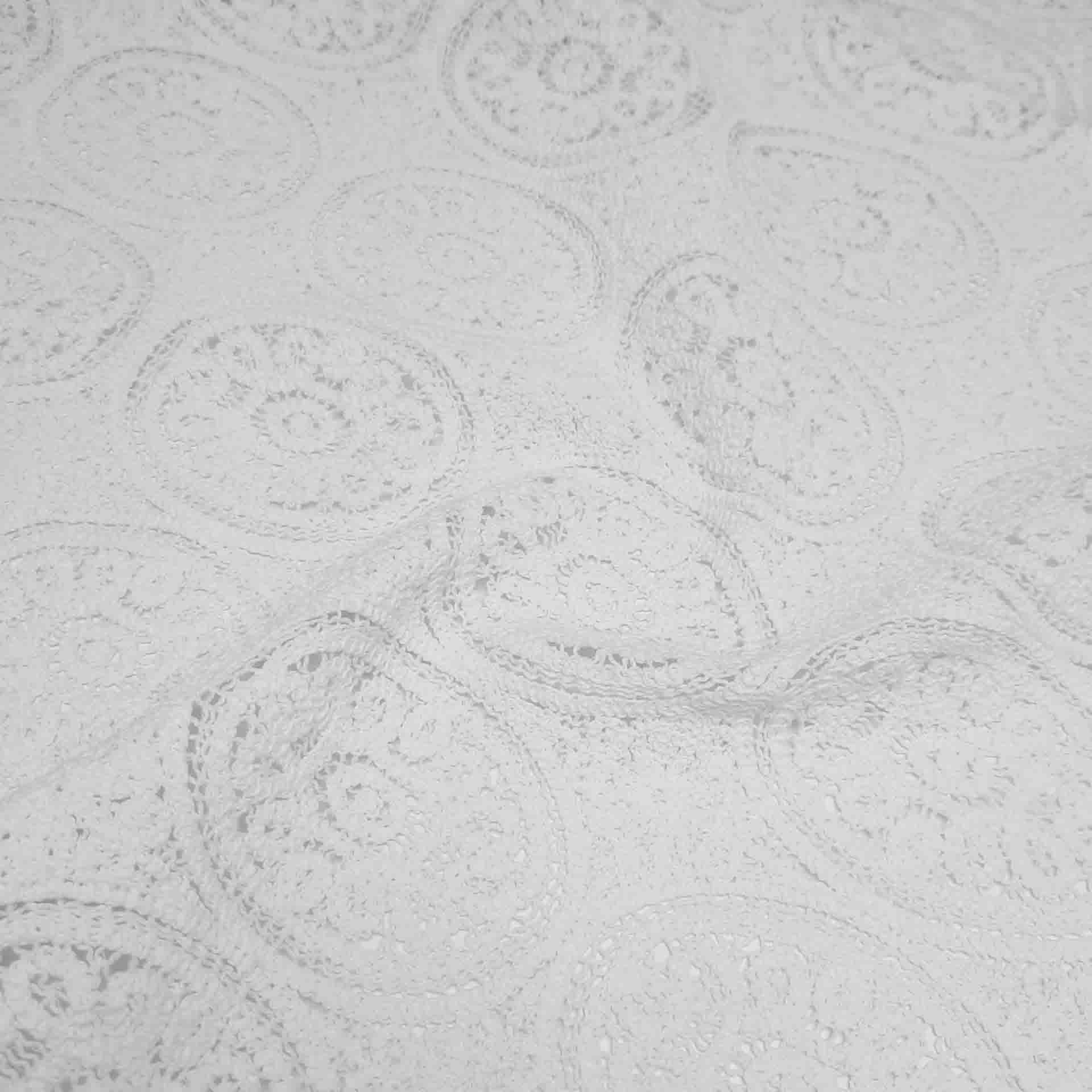 پارچه گیپور قلاب بافی رنگ سفید 
